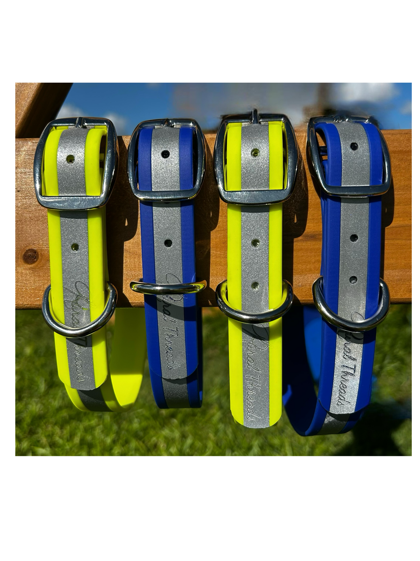 BioThane Reflective Standard Dog Collar