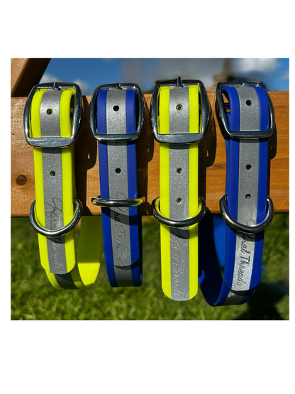 BioThane Reflective Standard Dog Collar