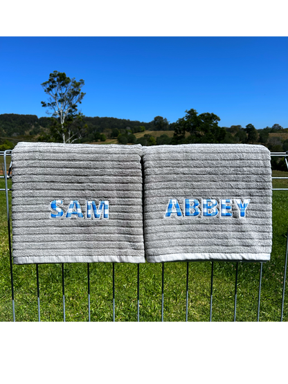 Personalised Name Bath Towel